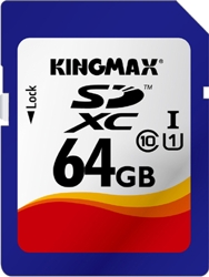 KINGMAX Waterproof SDXC C10 64GB